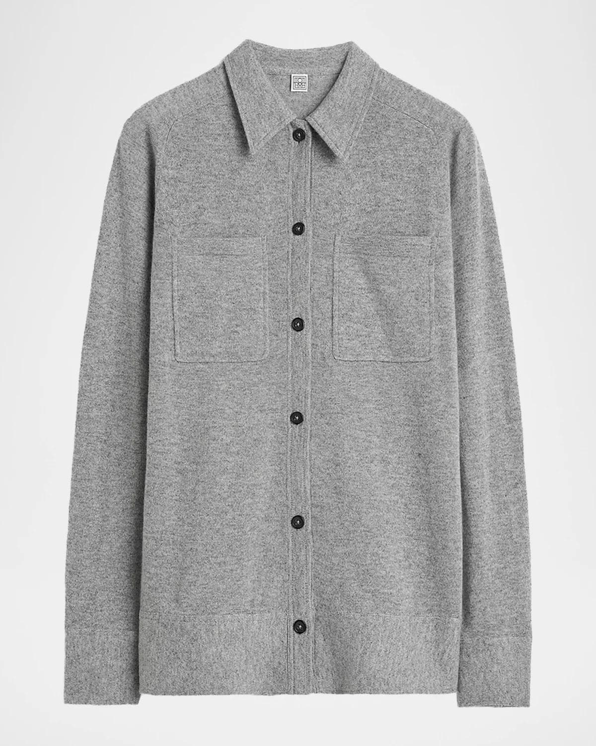 Toteme Cashmere Patch Pocket Shirt
