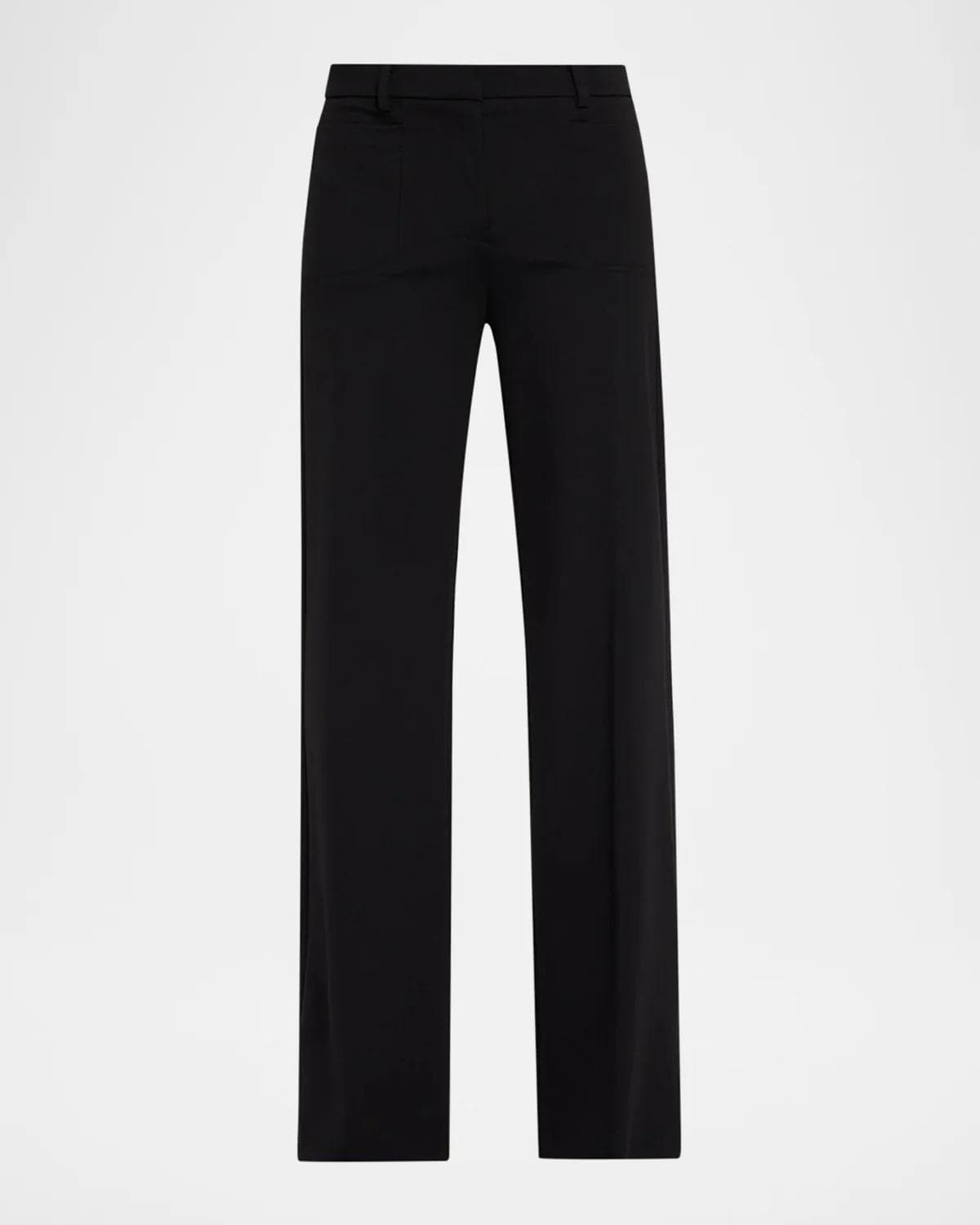 Kobi Halperin Reese Straight Double-Knit Ponte Pants