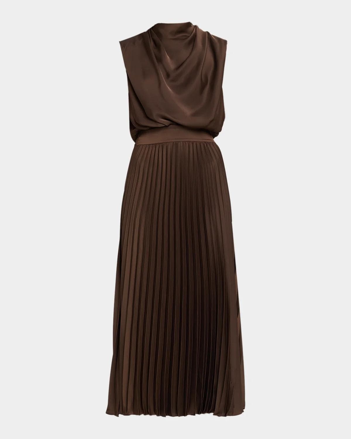 Ramy Brook Farah Satin Midi Dress
