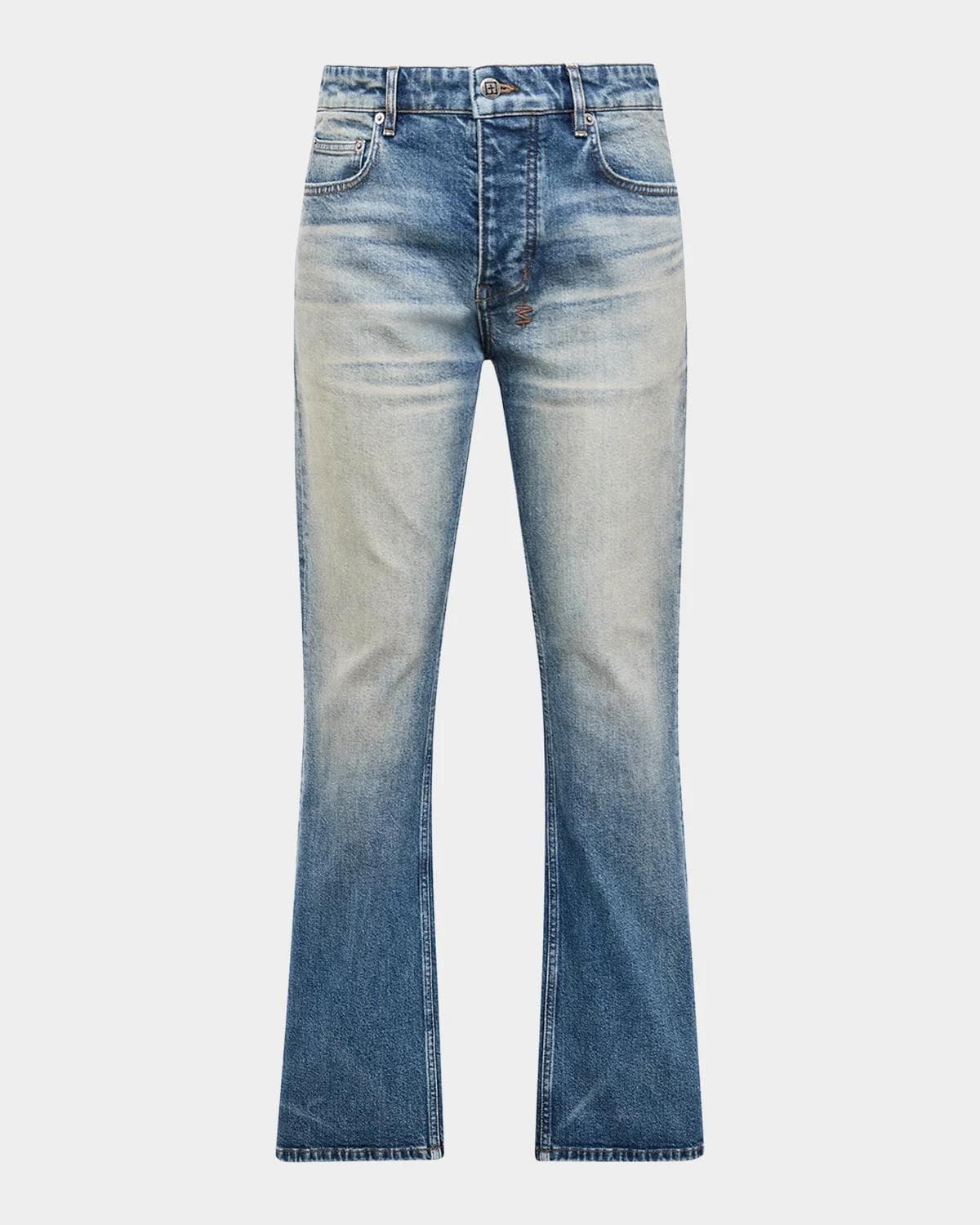 Ksubi Men's Bronko Portland Faded Denim Bootcut Jeans