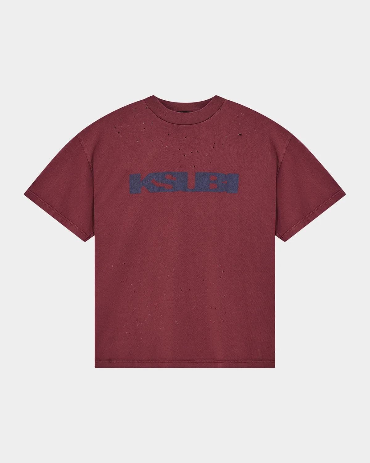 Ksubi Blasted Ekcess Cotton Oversized T-Shirt