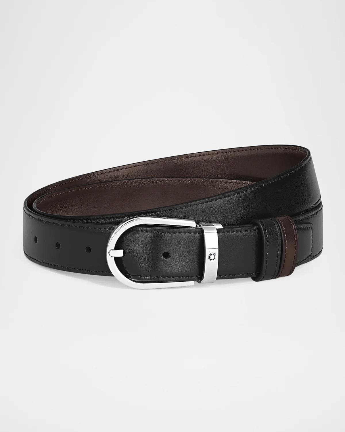 Montblanc Men's Reversible Leather Belt