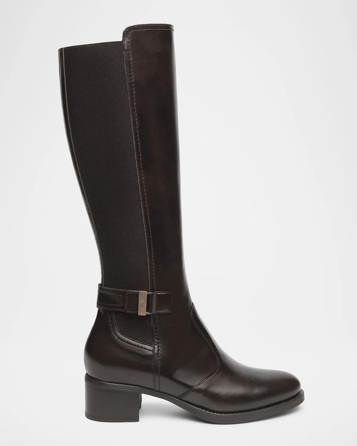NeroGiardini 40mm Leather Knee-High Boots