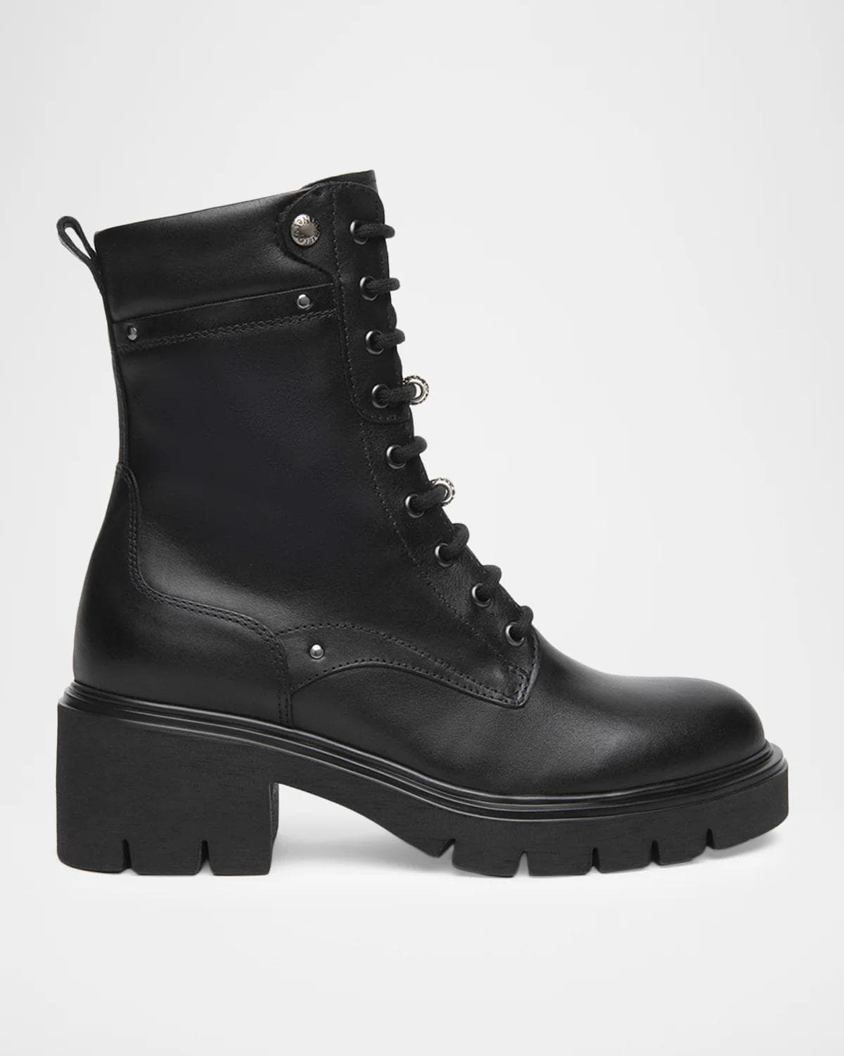 NeroGiardini 60mm Leather Combat Boots