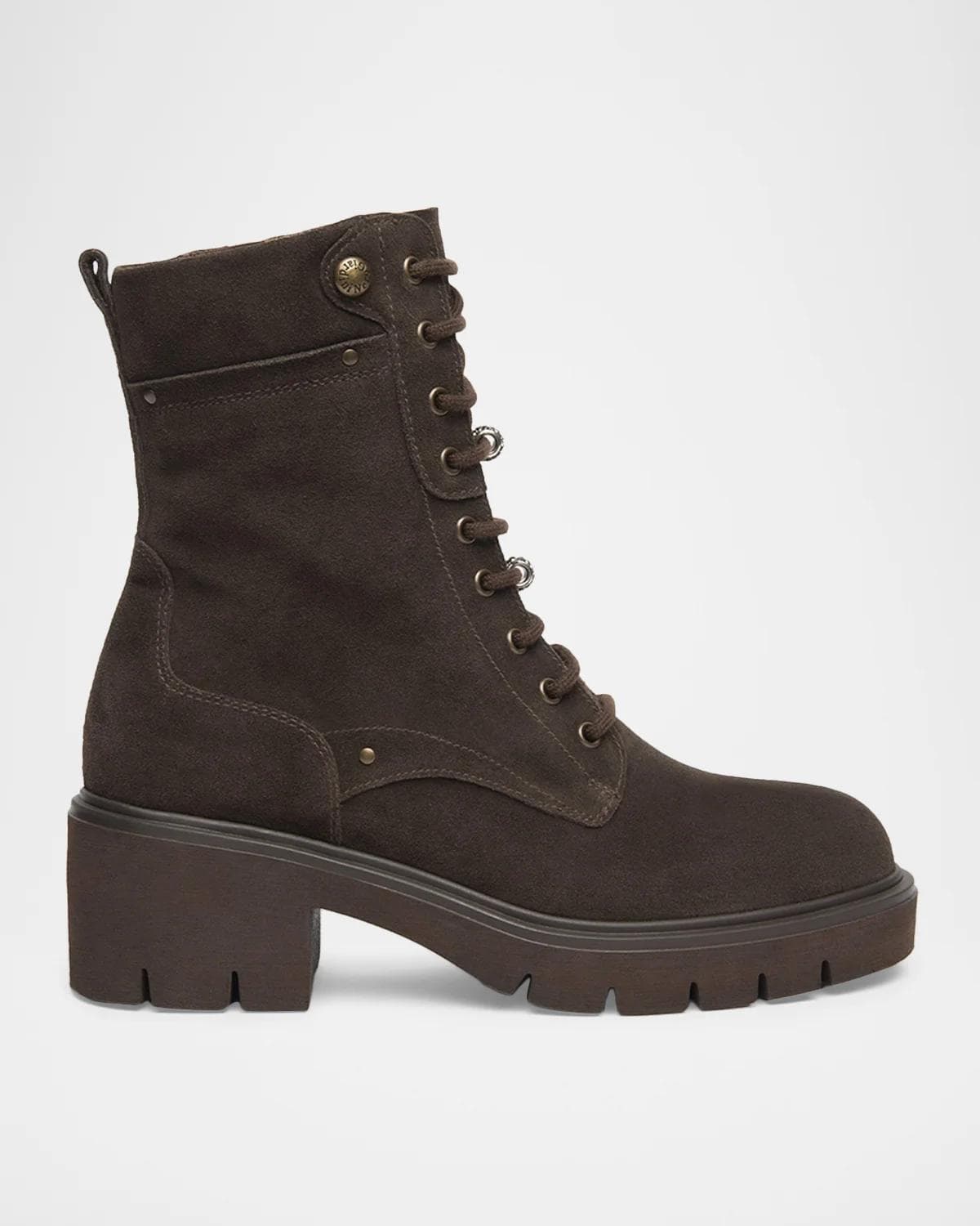 NeroGiardini 60mm Suede Combat Boots