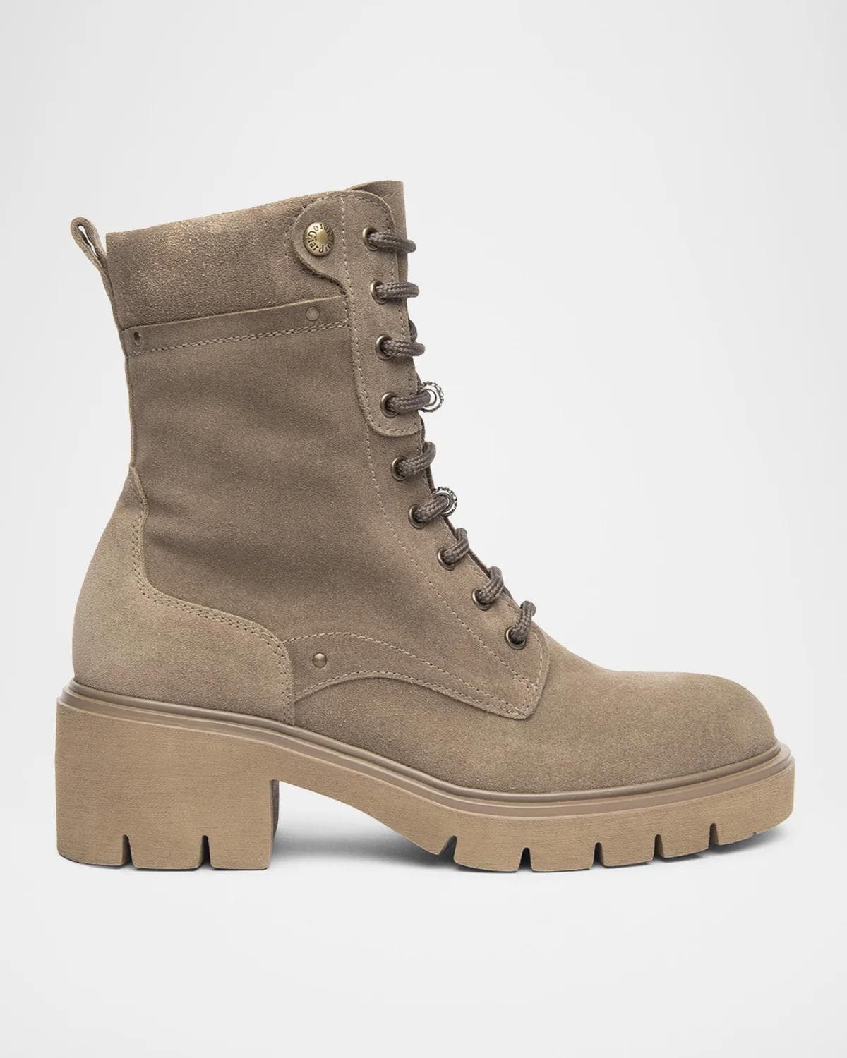 NeroGiardini 60mm Suede Combat Boots