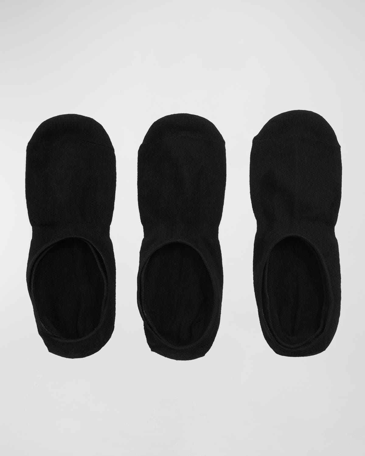 Neiman Marcus Men's Three-Pack No-Show Socks
