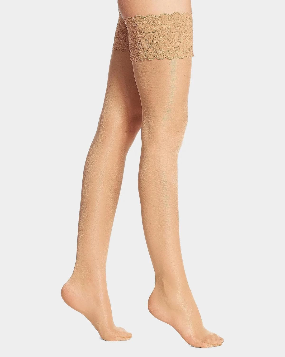 Wolford Satin Touch Stay-Up Thigh-Highs