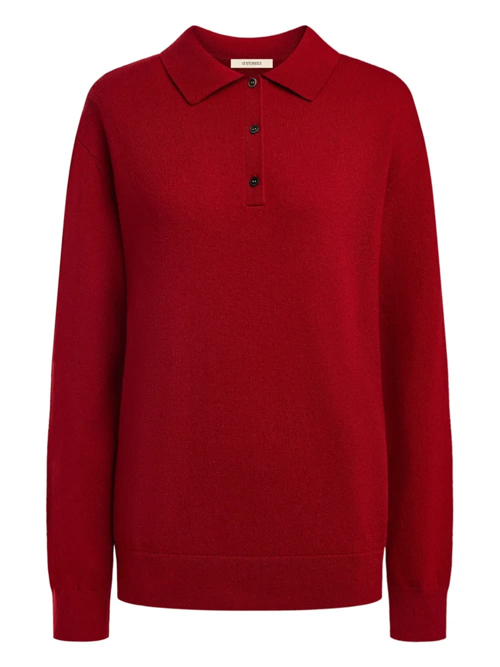 12 STOREEZ buttoned polo jumper