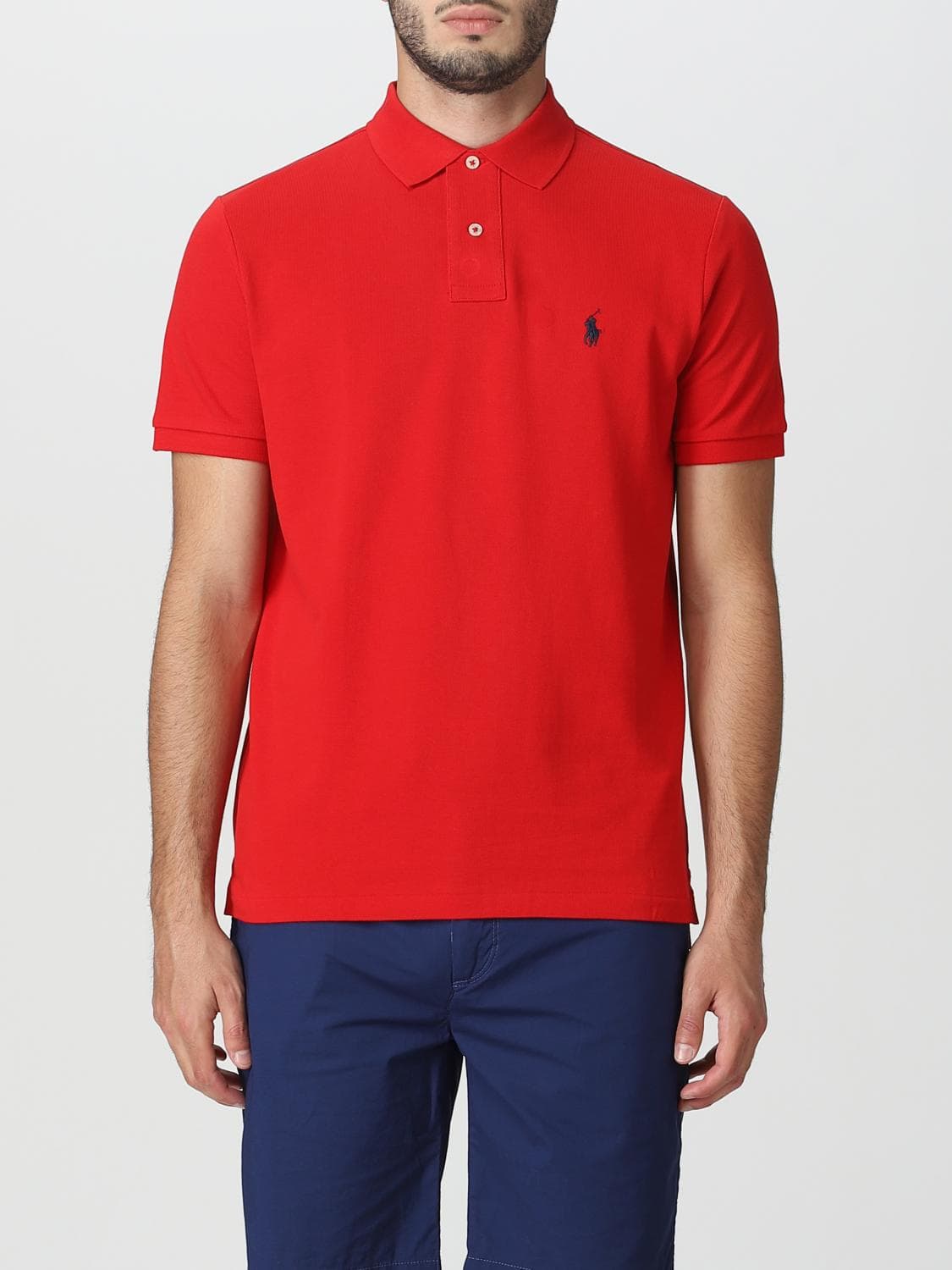 Polo Ralph Lauren Polo Shirt Men color Red