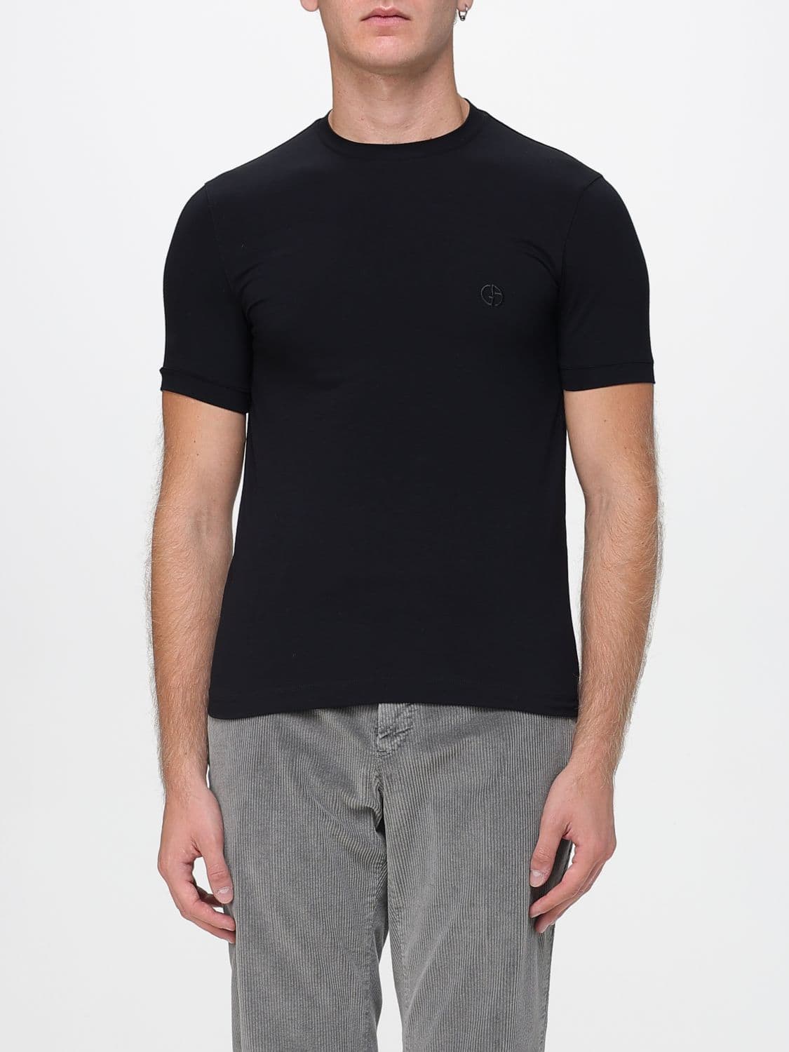 Giorgio Armani T-Shirt Men color Black