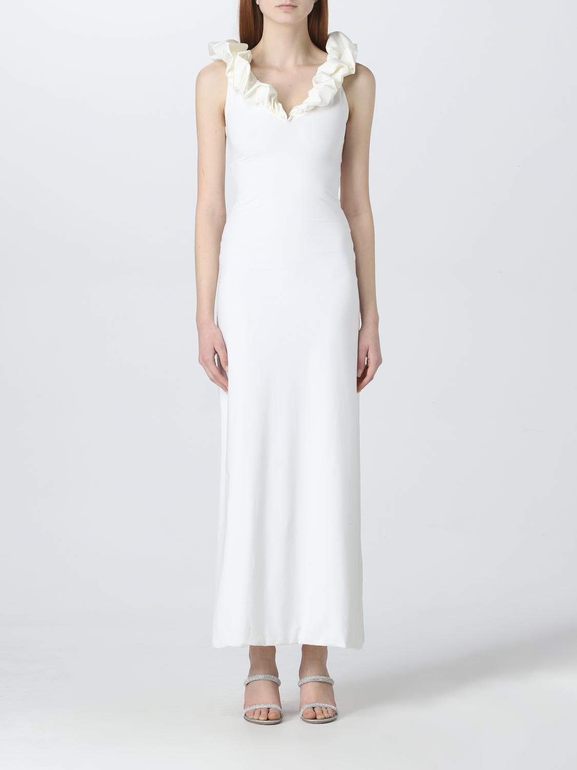 Maygel Coronel Dress Woman color White