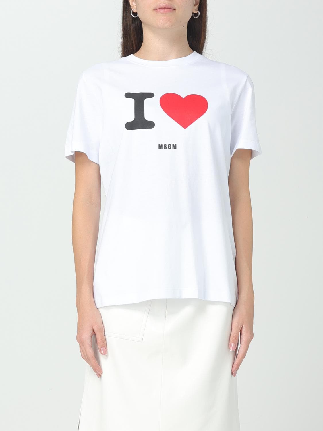 Msgm cotton t-shirt