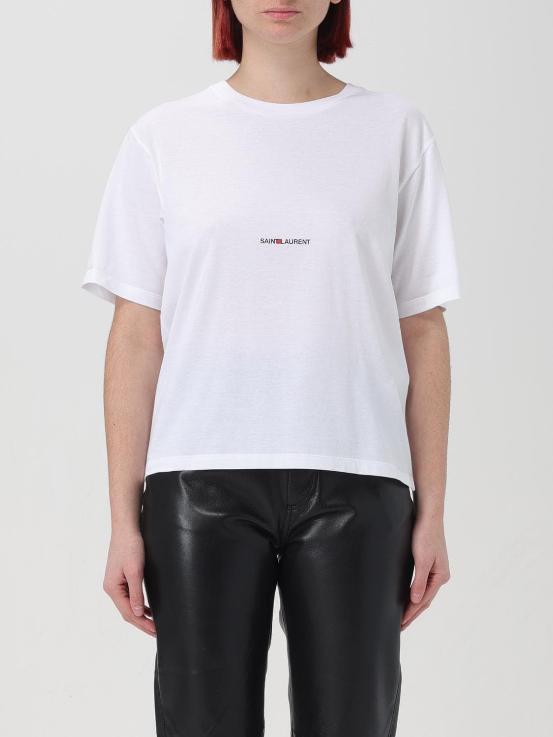 Saint Laurent T-Shirt Woman color White
