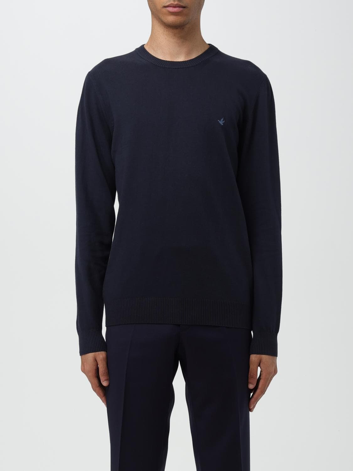 Brooksfield Sweater Men color Navy