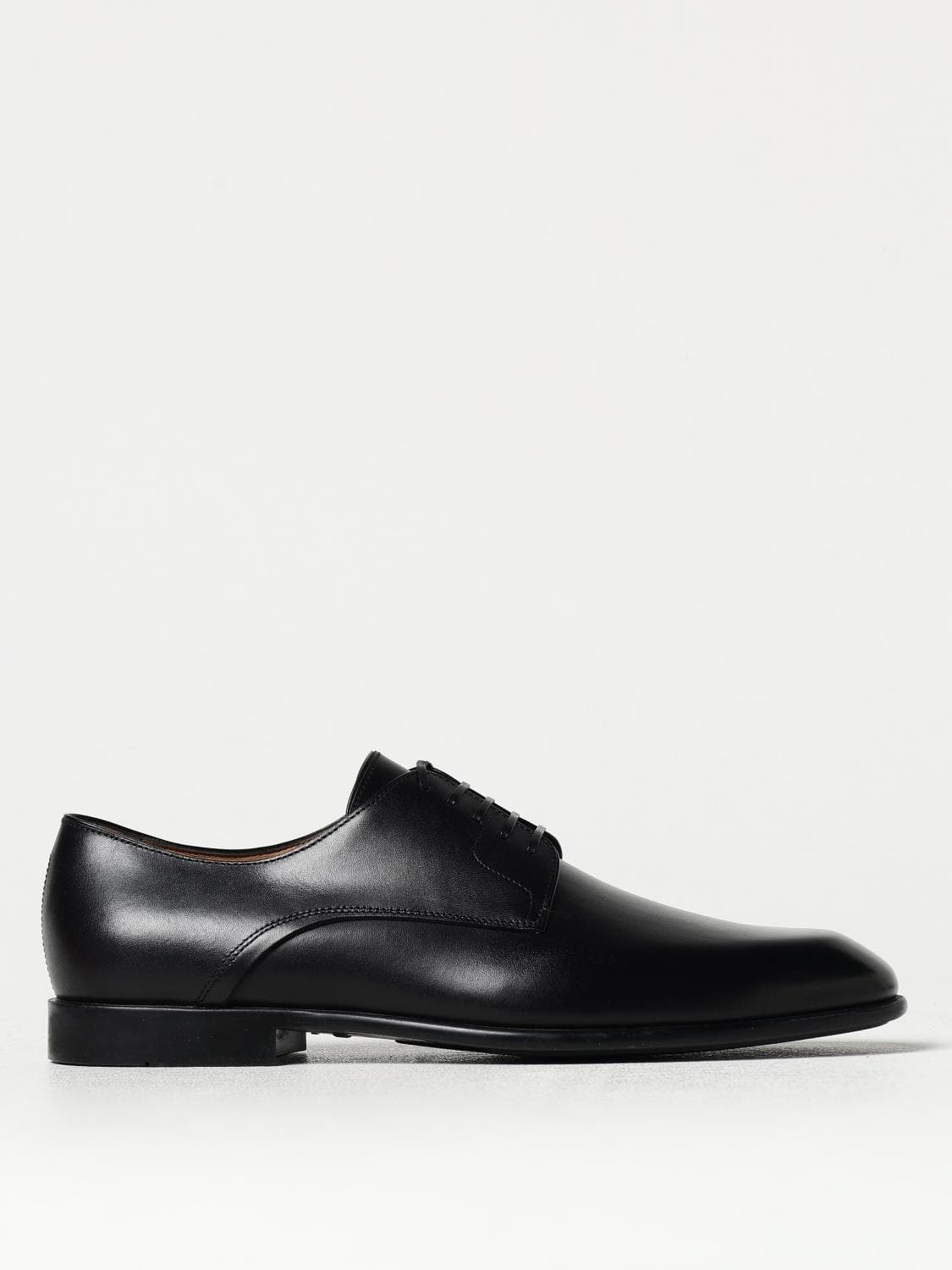 Ferragamo Brogue Shoes Men color Black
