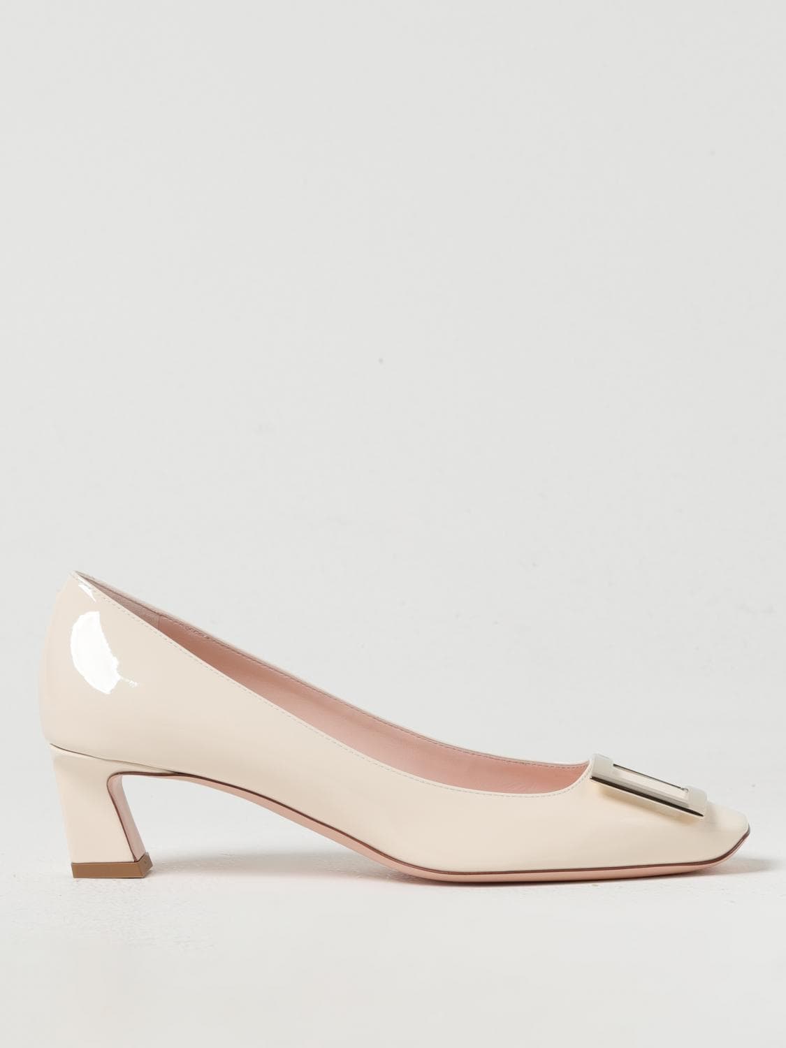 Roger Vivier Pump Woman color Yellow Cream