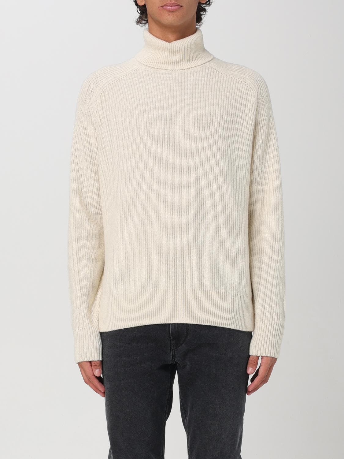 Boss Sweater Men color Ivory · M