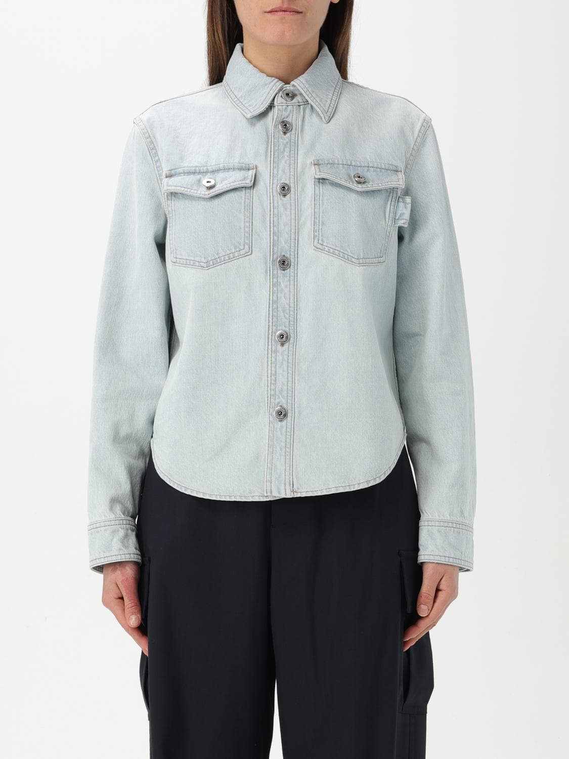 Bottega Veneta Shirt Woman color Stone Washed