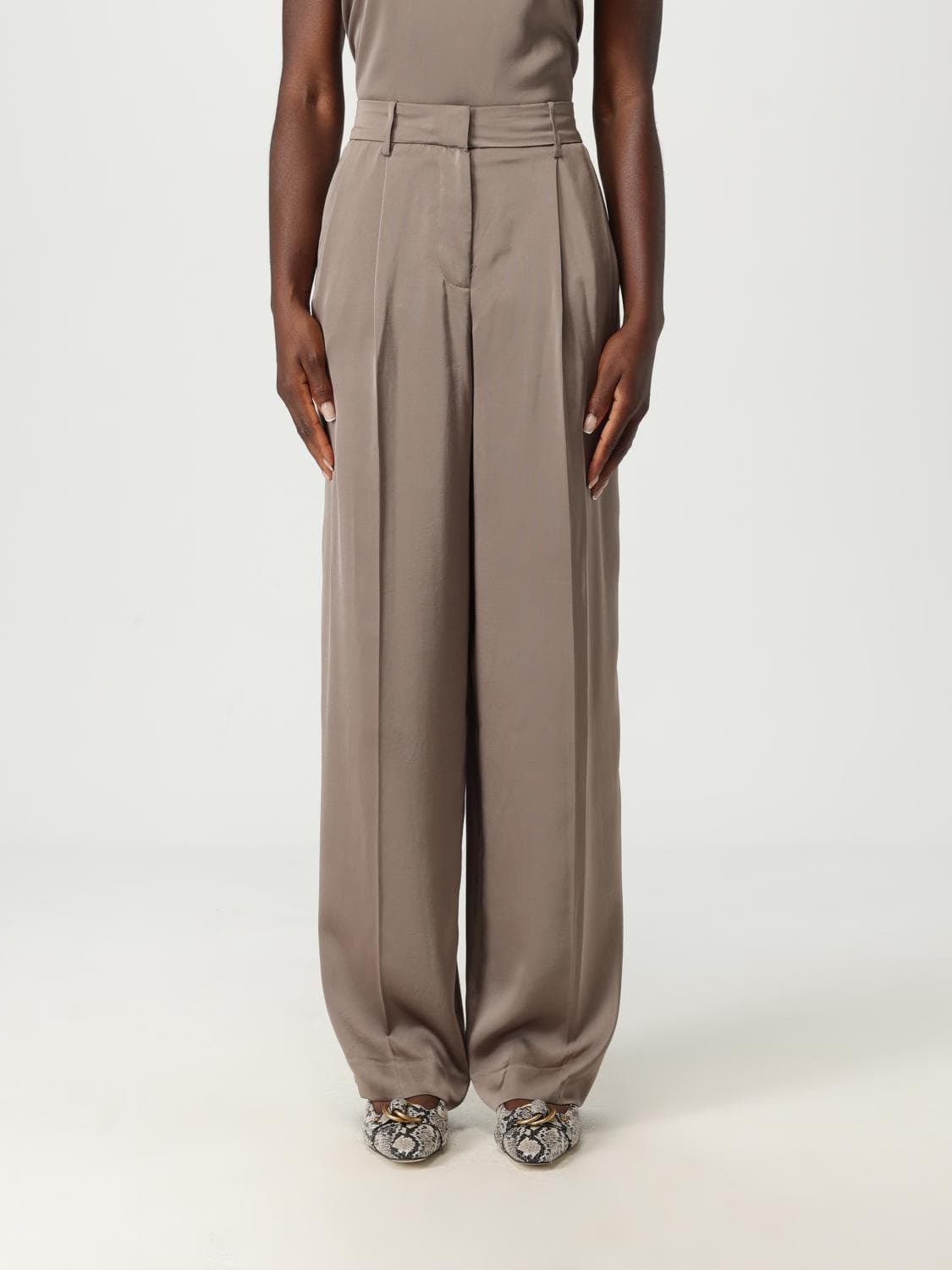 Michael Kors Pants Woman color Hazel · 2