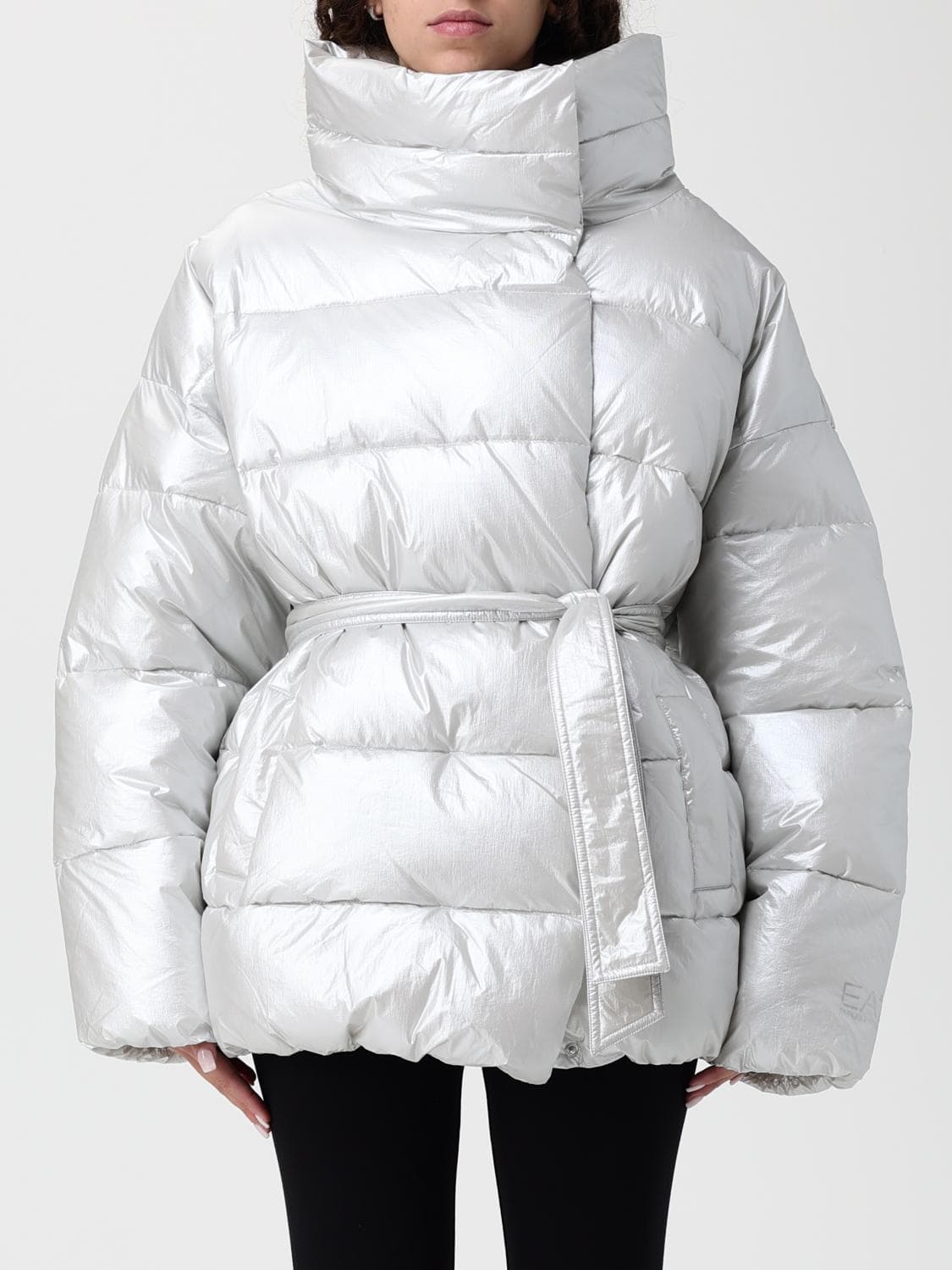 Ea7 Jacket Woman color Blue
