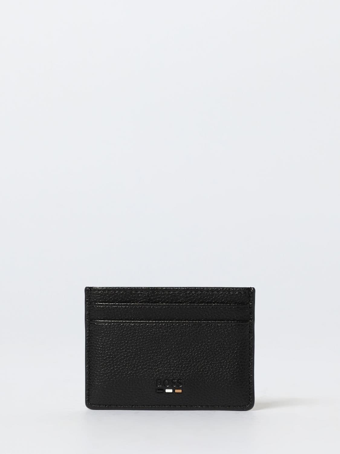 Boss Wallet Men color Black