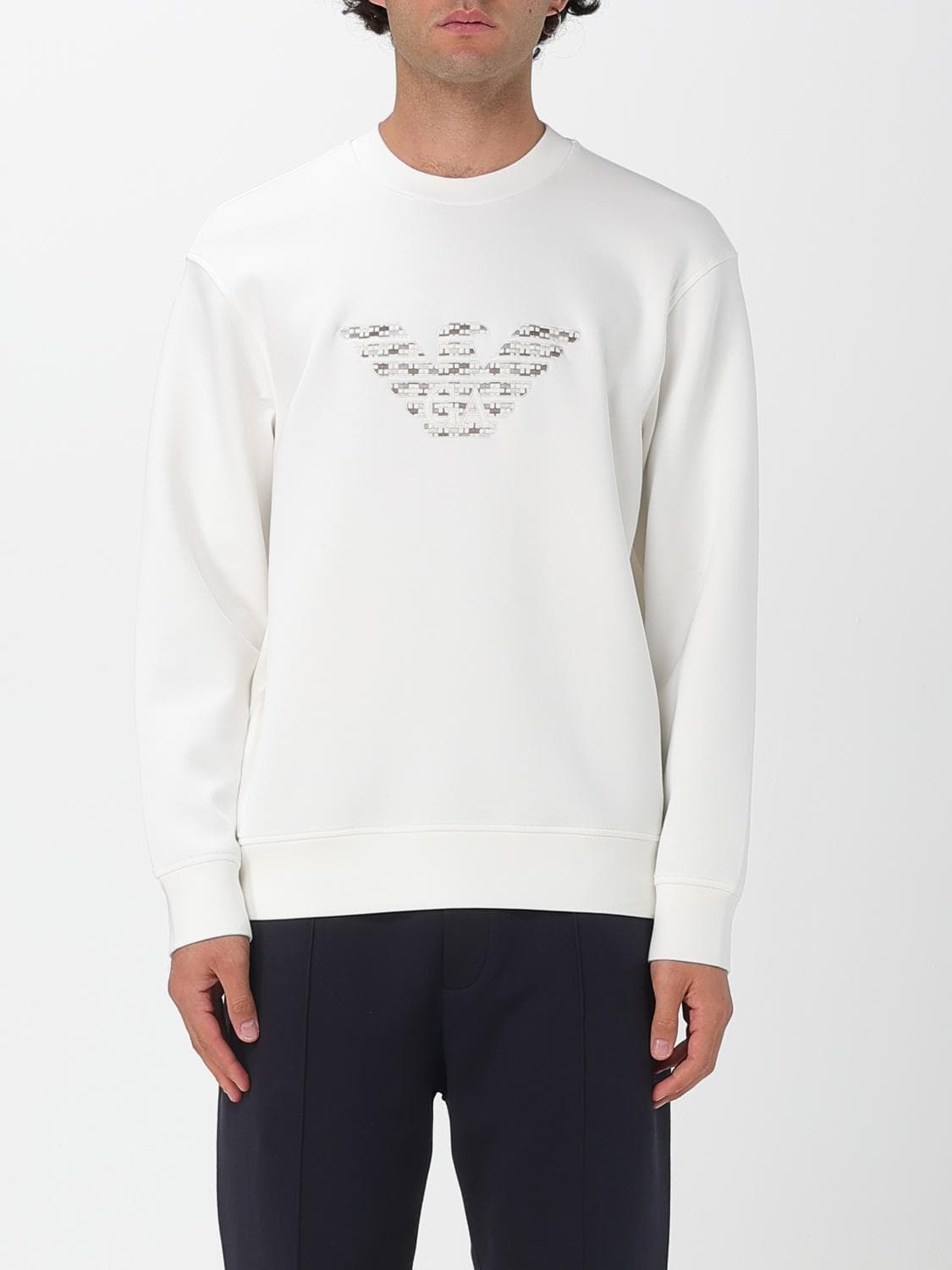Emporio Armani Sweatshirt Men color White