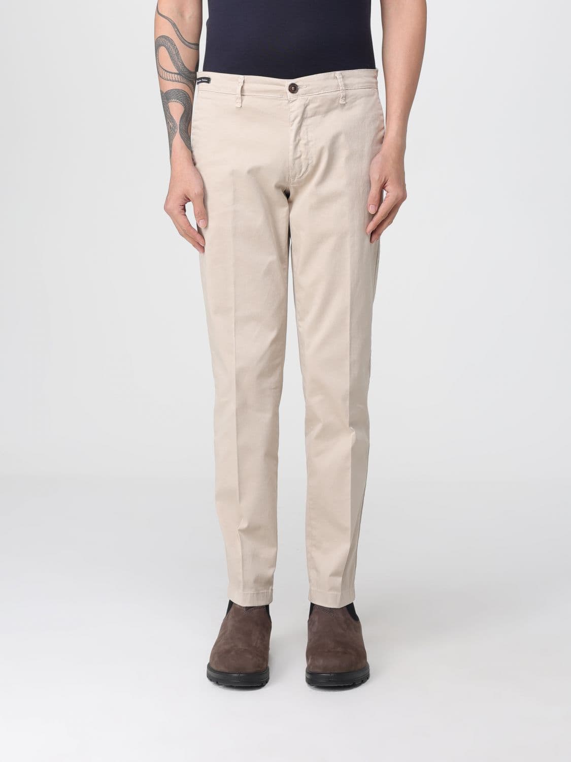 Xc Pants Men color Yellow Cream