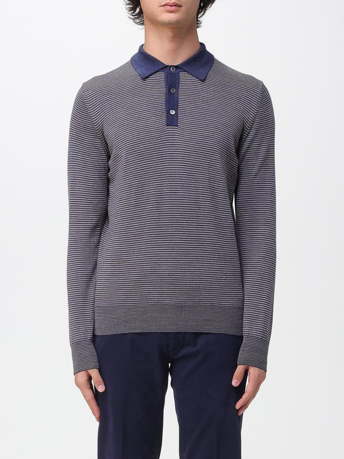 Xc Polo Shirt Men color Dove Grey