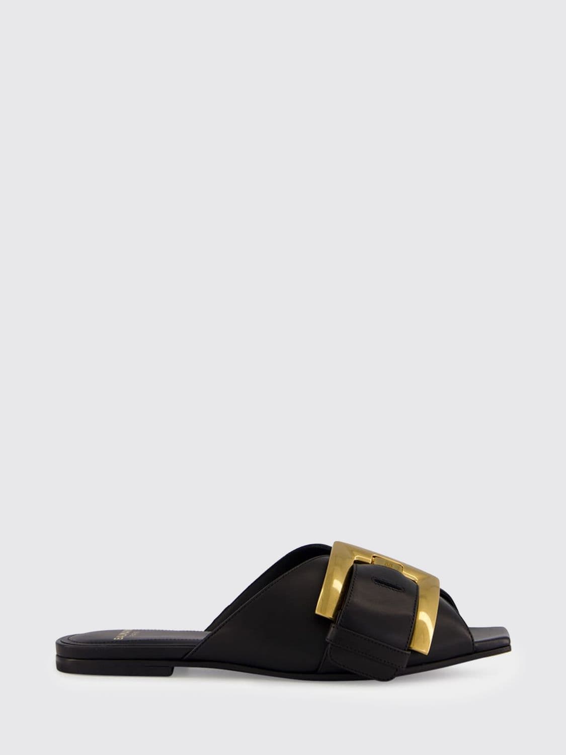 Balmain Heeled Sandal Woman color Black