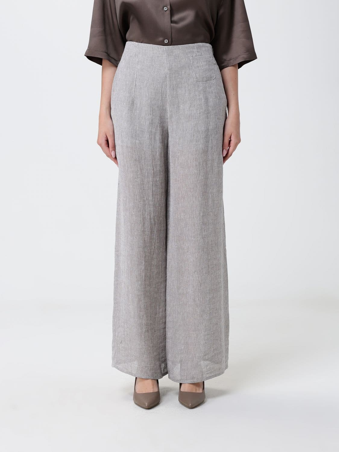 Emporio Armani Pants Woman color Rope