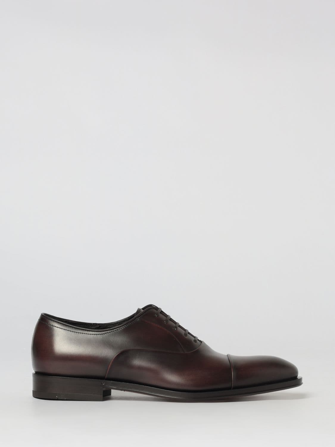 Ferragamo Brogue Shoes Men color Dark