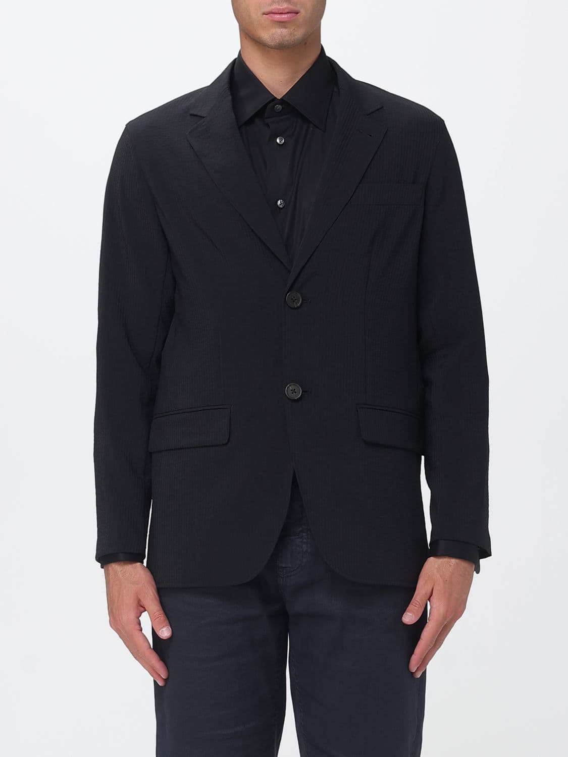 Emporio Armani Jacket Men color Black