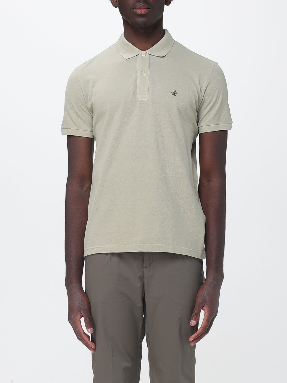 Brooksfield Polo Shirt Men color Lichen
