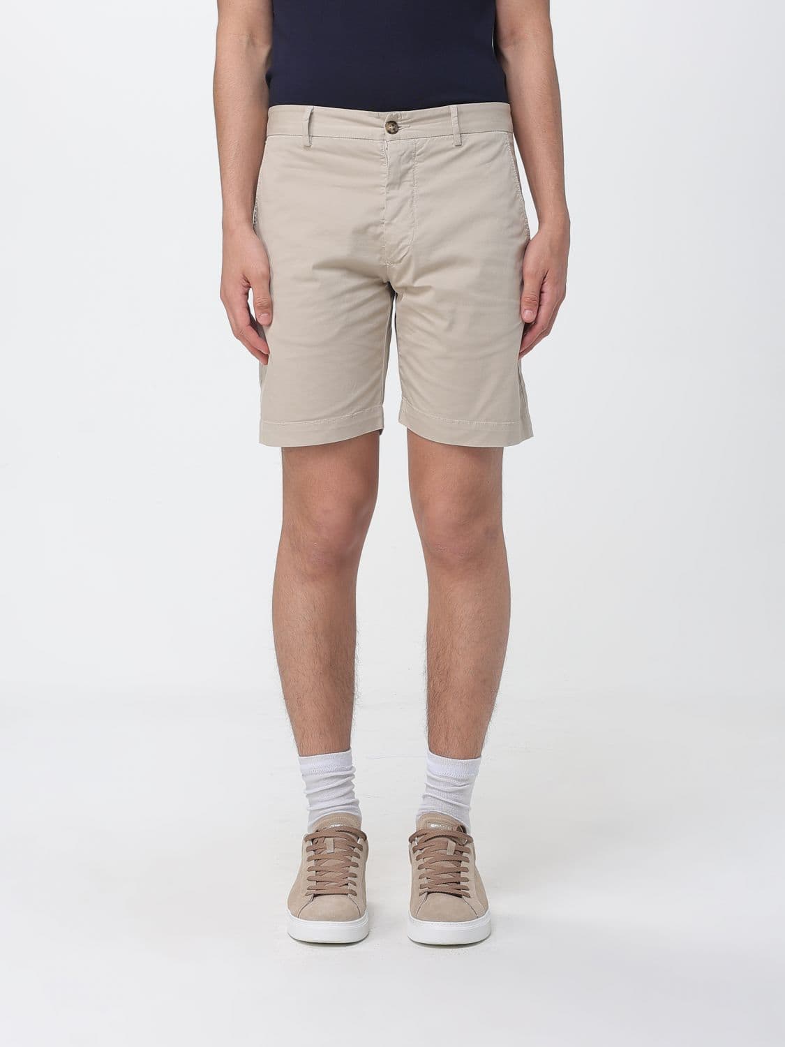 Brooksfield Shorts Men color Kaki