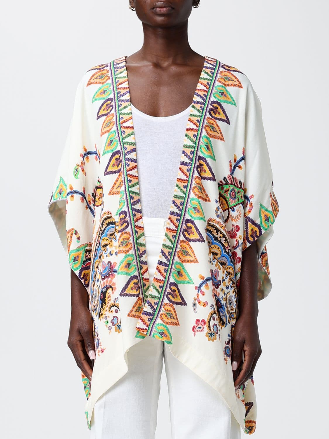 Etro Jacket Woman color White · OS