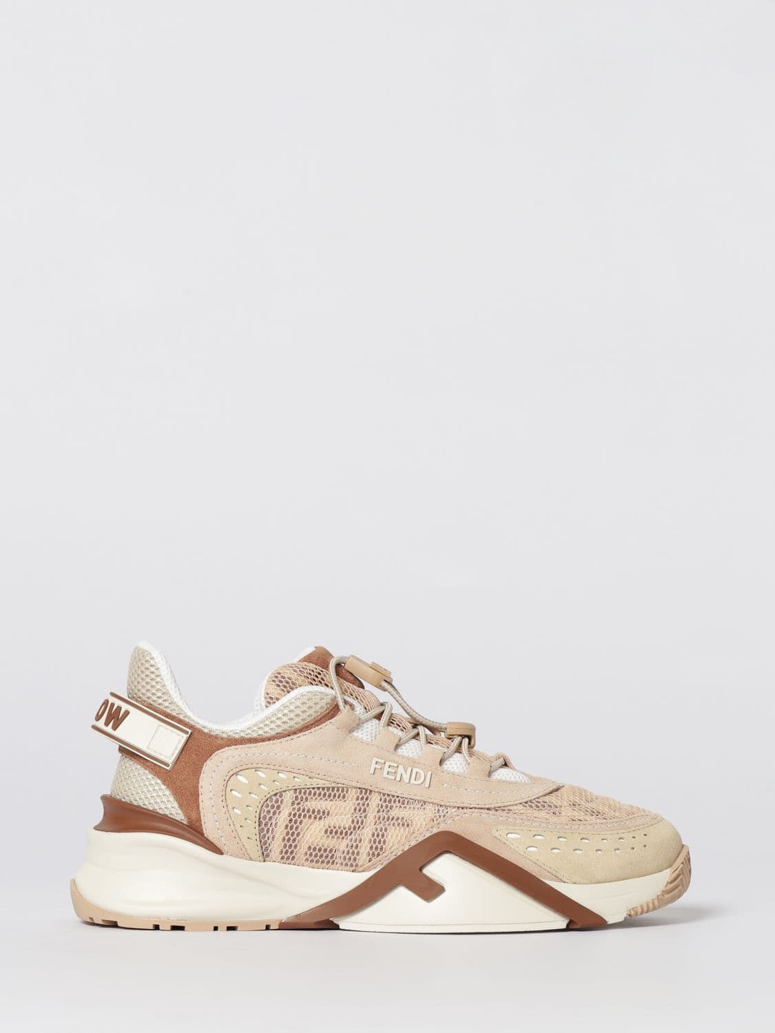 Fendi Sneakers Woman color Beige