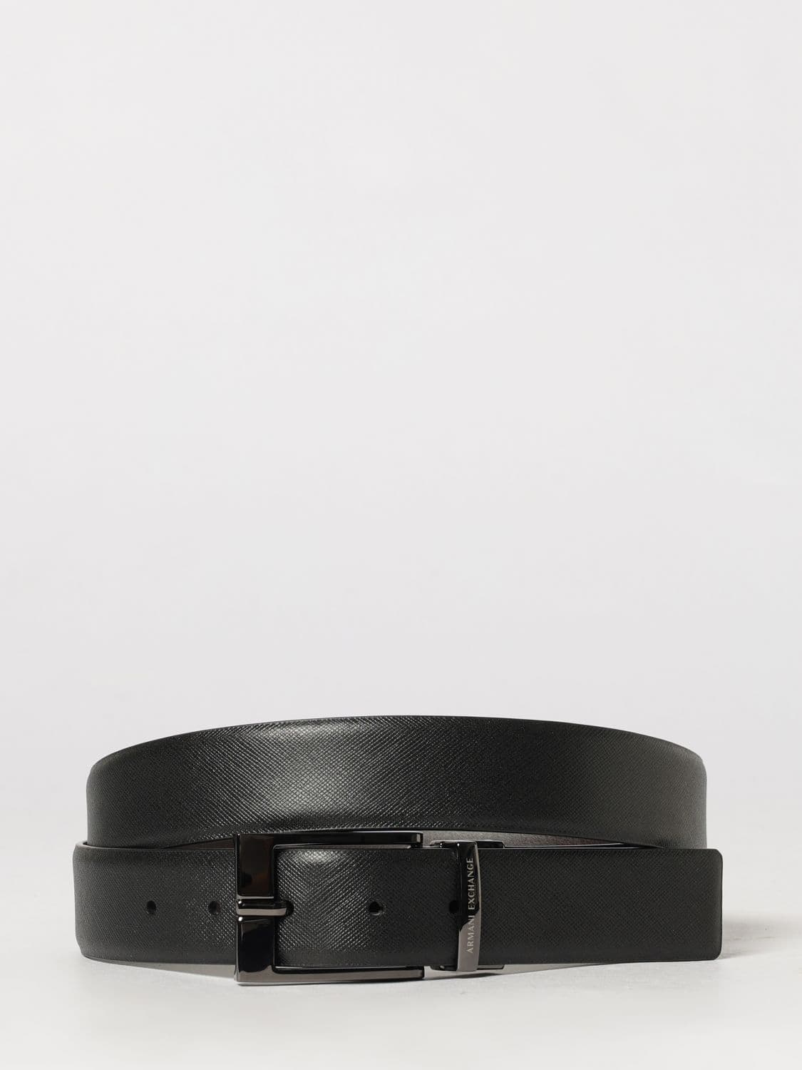 Armani Exchange Belt Men color Black