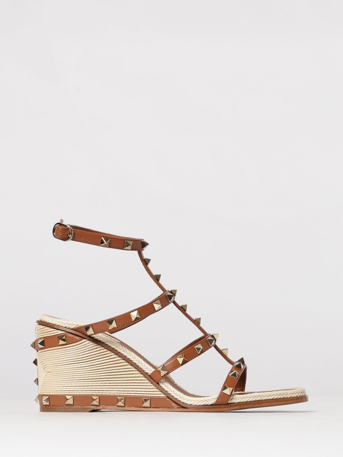 Valentino Garavani Heeled Sandal Woman color Leather
