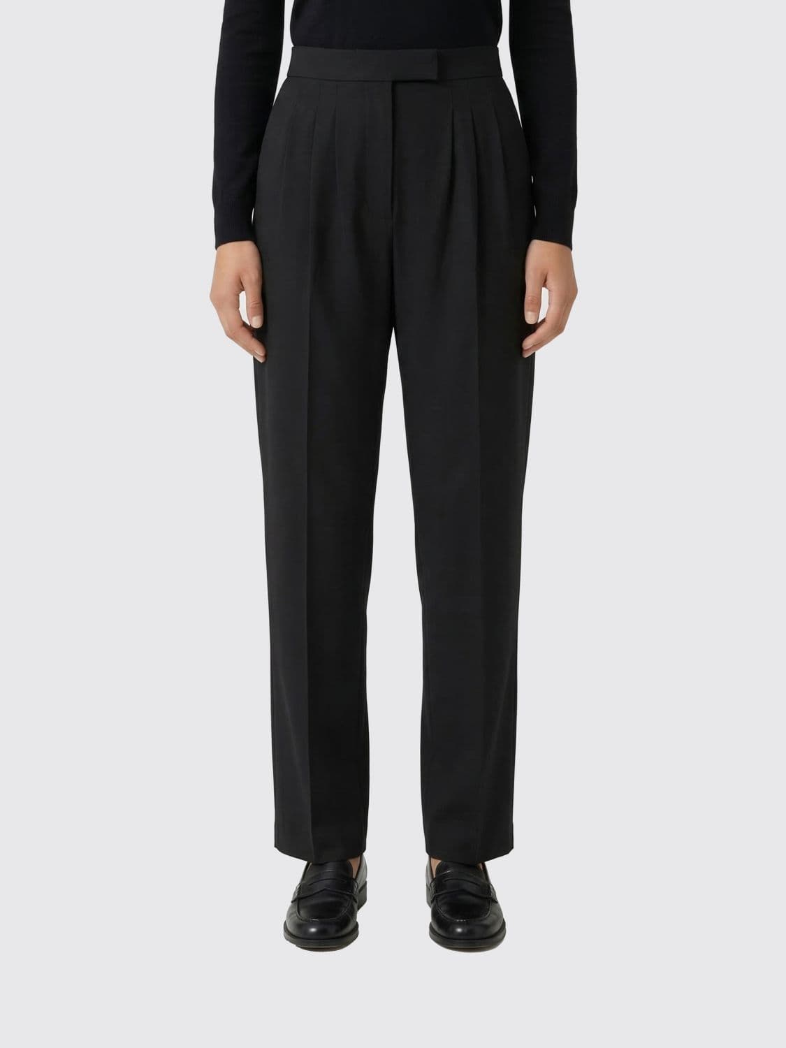 Saint Laurent Pants Woman color Black