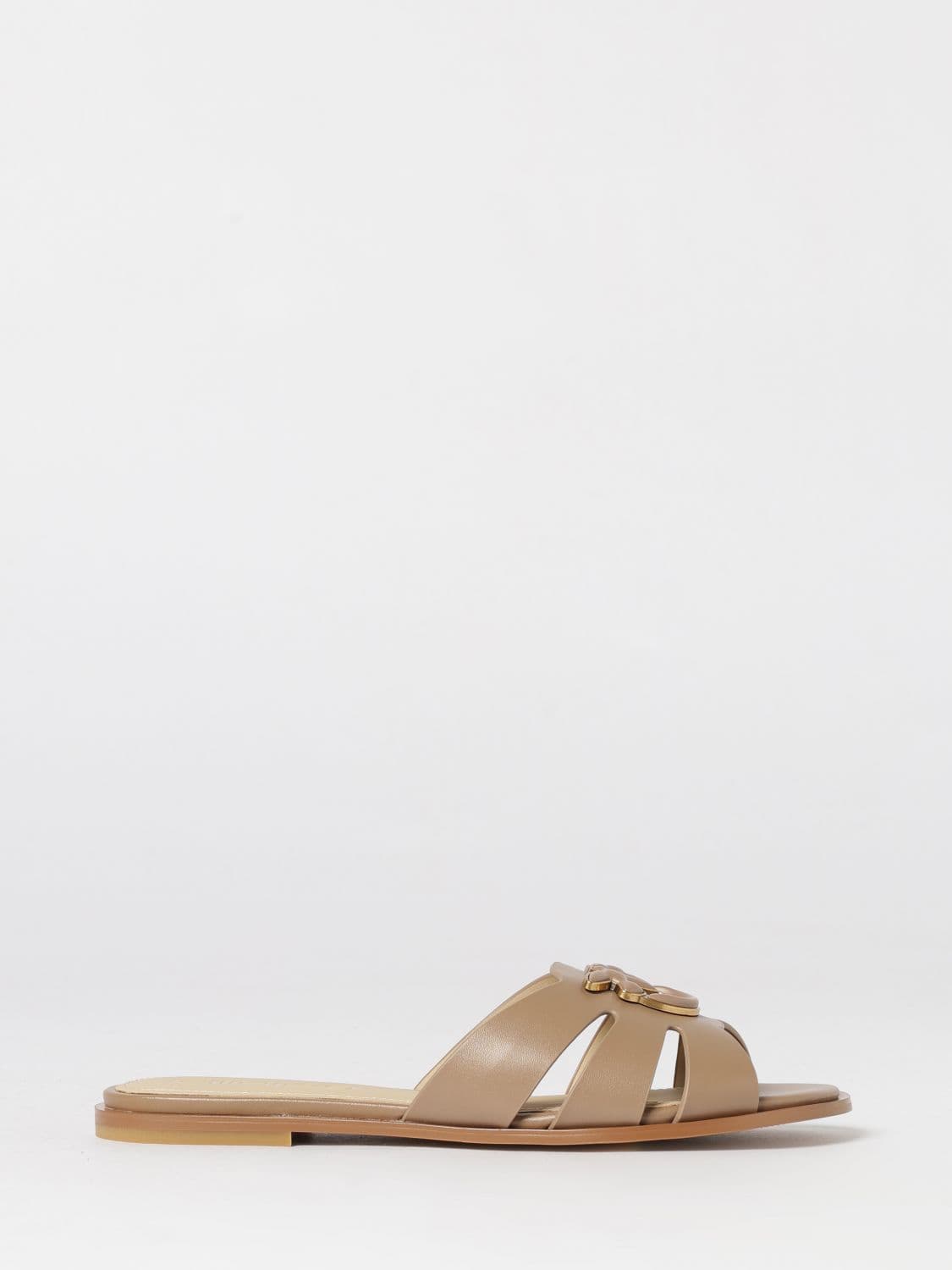 Pinko Heeled Sandal Woman color Beige · 36