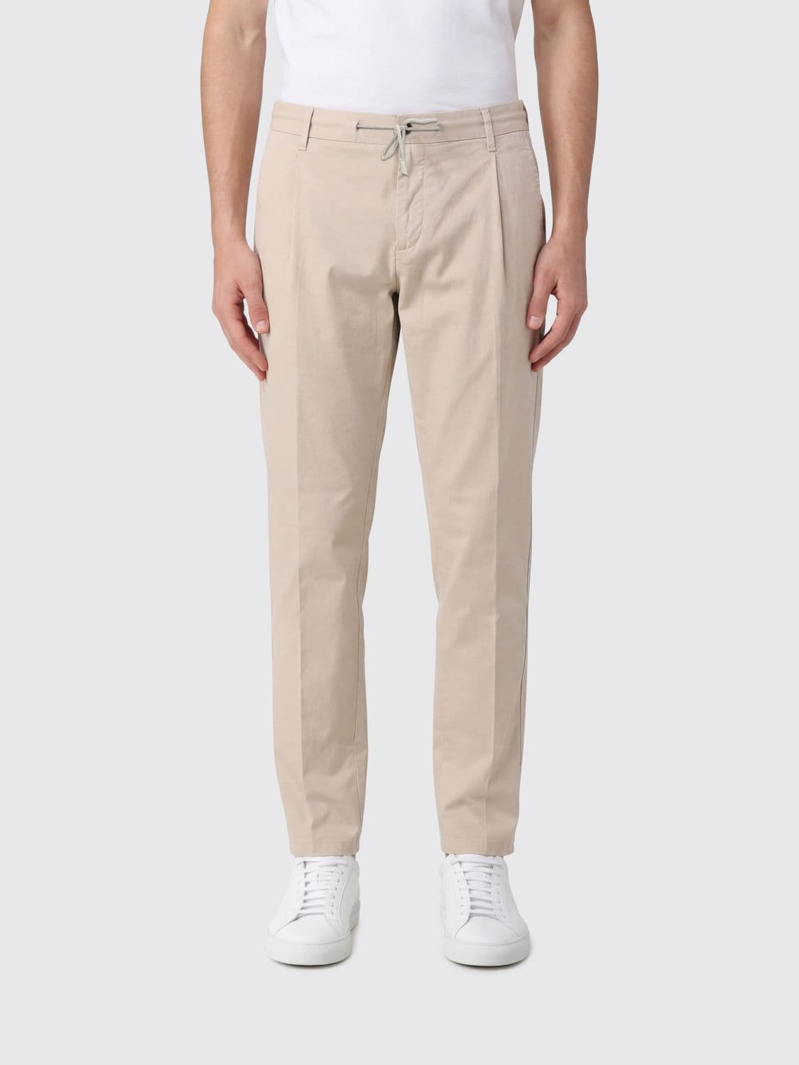 Eleventy Pants Men color Sand