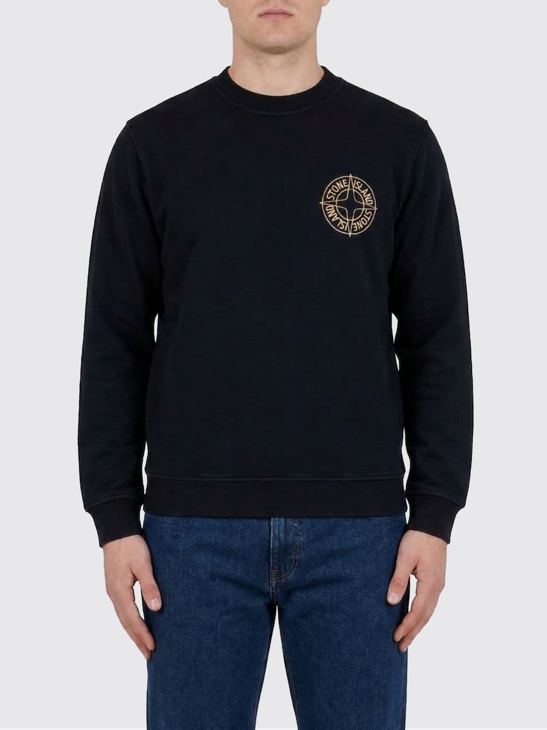 Stone Island Sweatshirt Men color Blue