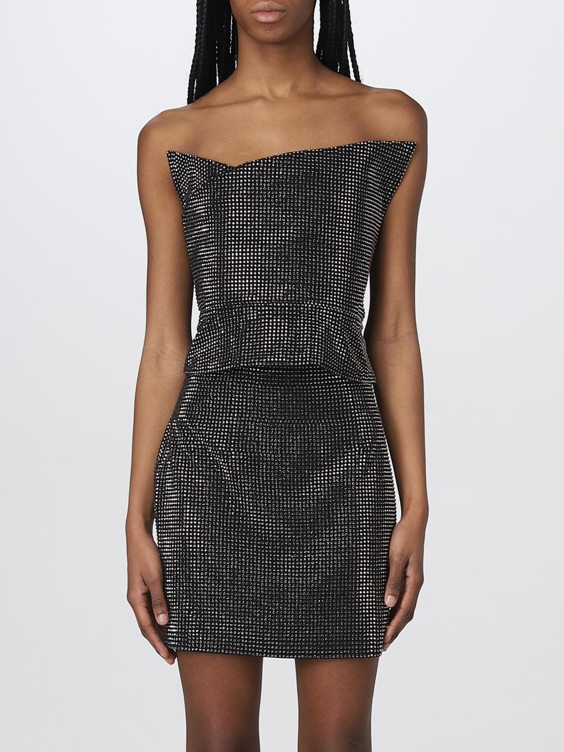 Roland Mouret Top Woman color Black