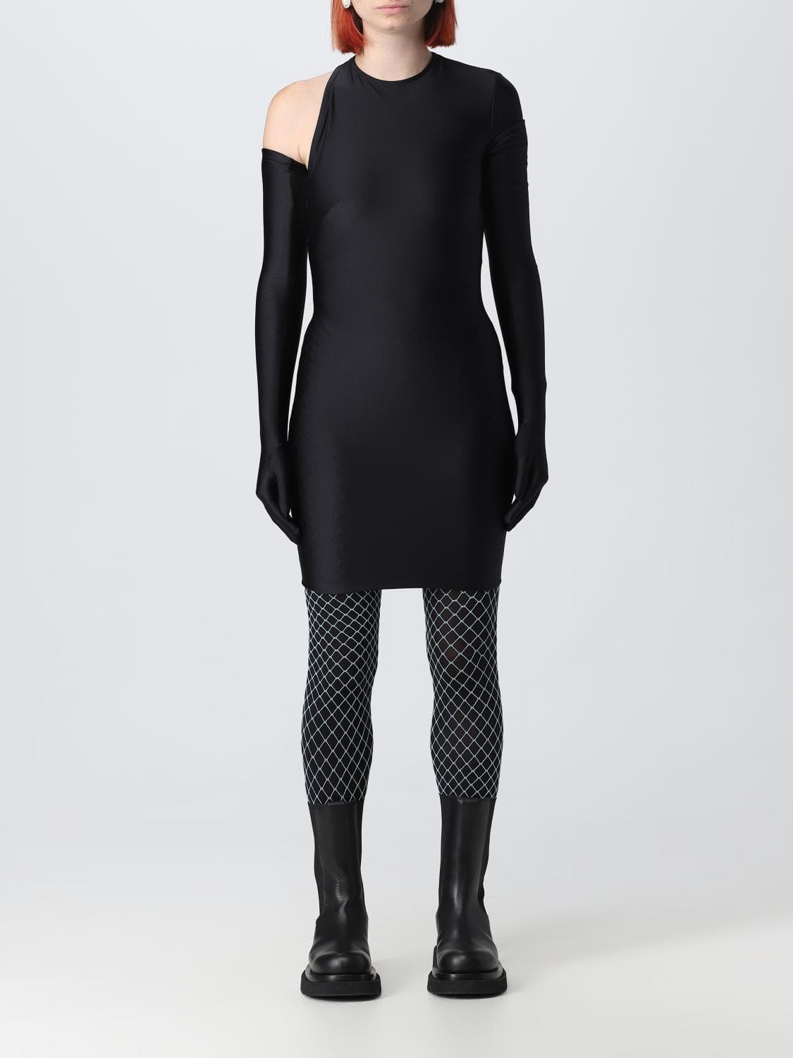Balenciaga dress in stretch nylon