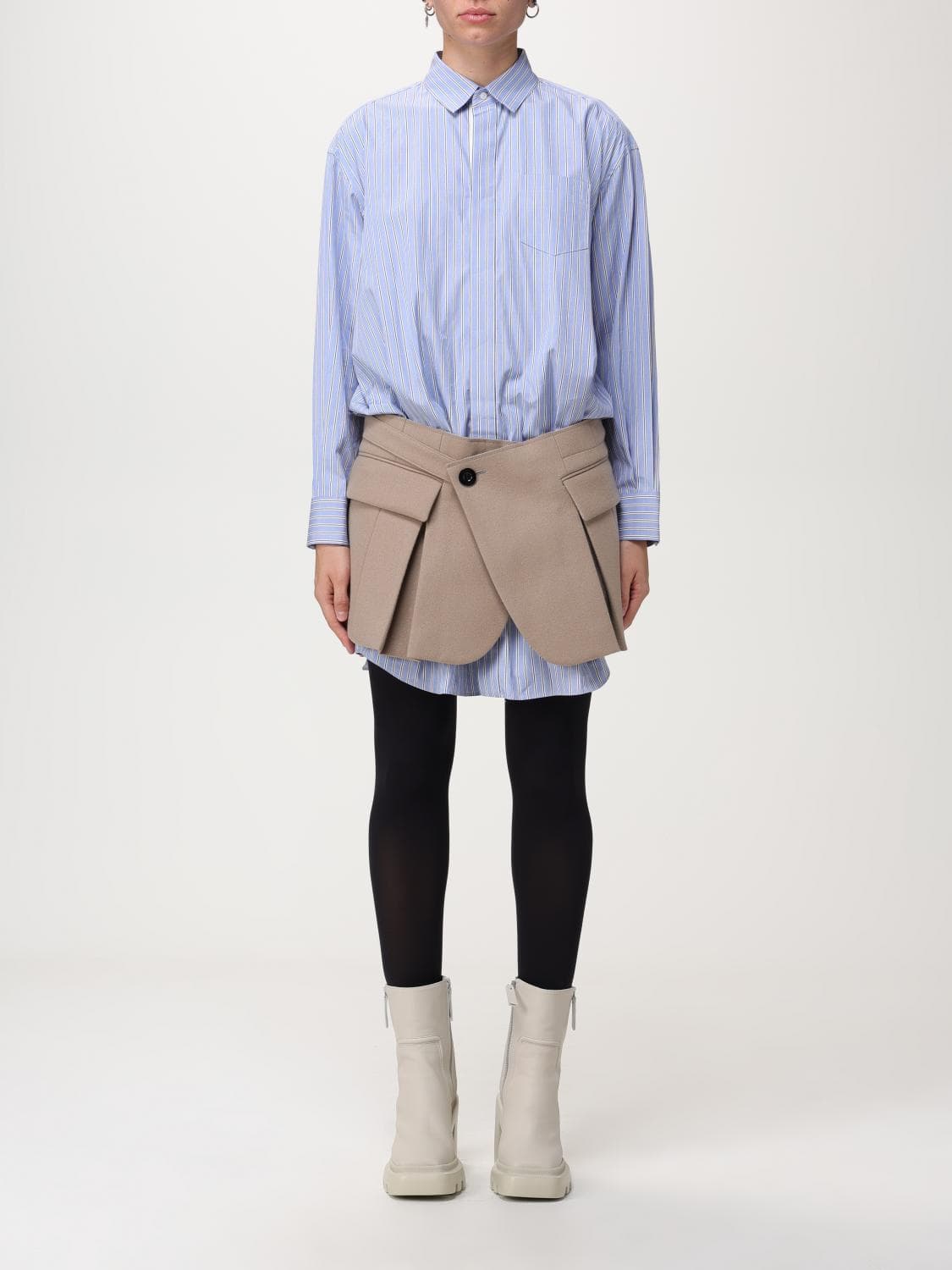 Sacai Dress Woman color Blue