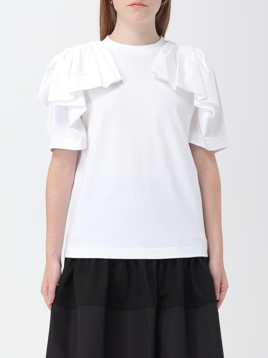 Mcqueen draped t-shirt