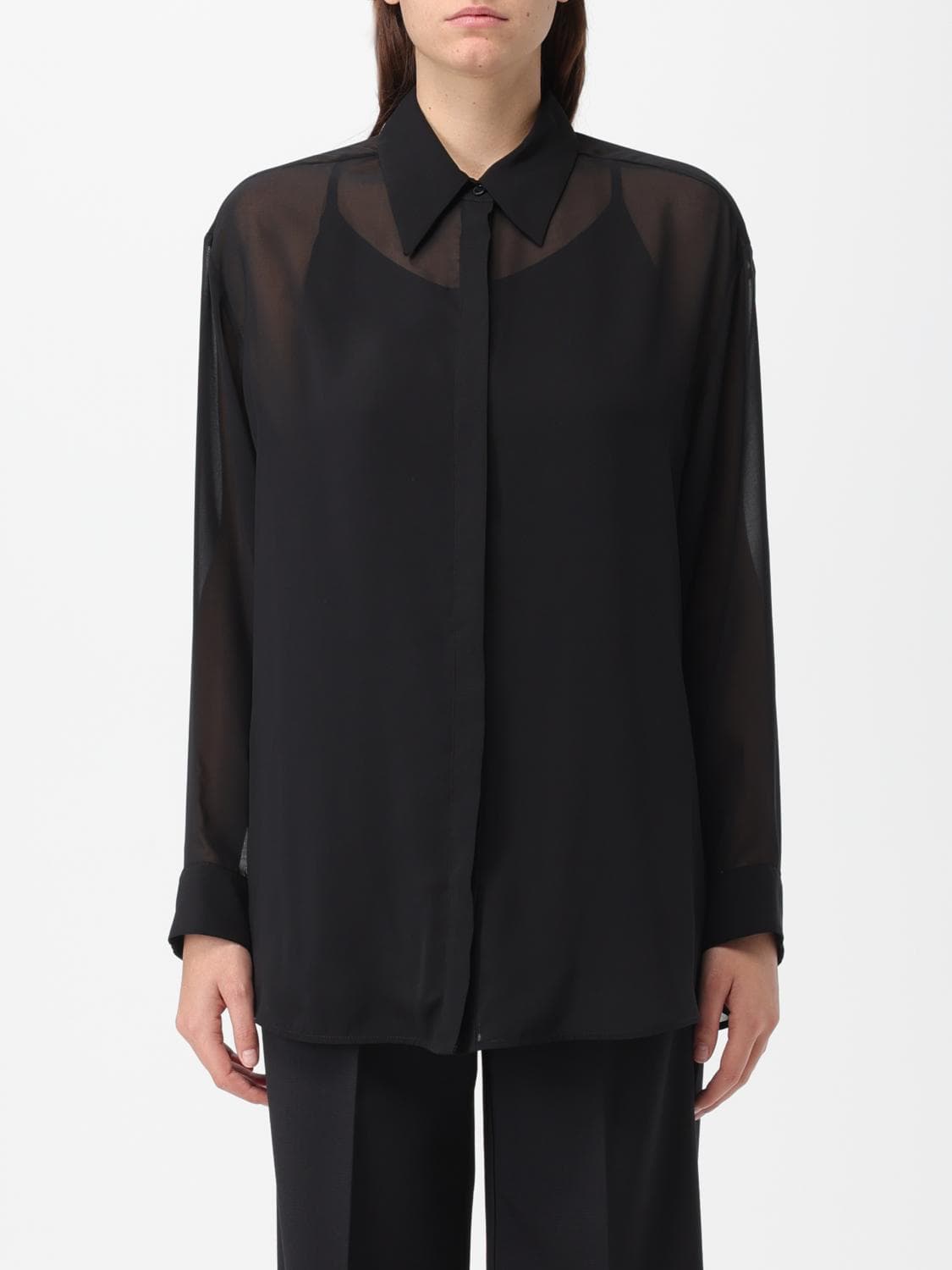 Erika Cavallini Shirt Woman color Black