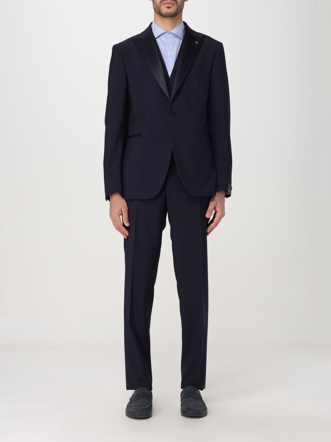 Tagliatore Suit Men color Blue
