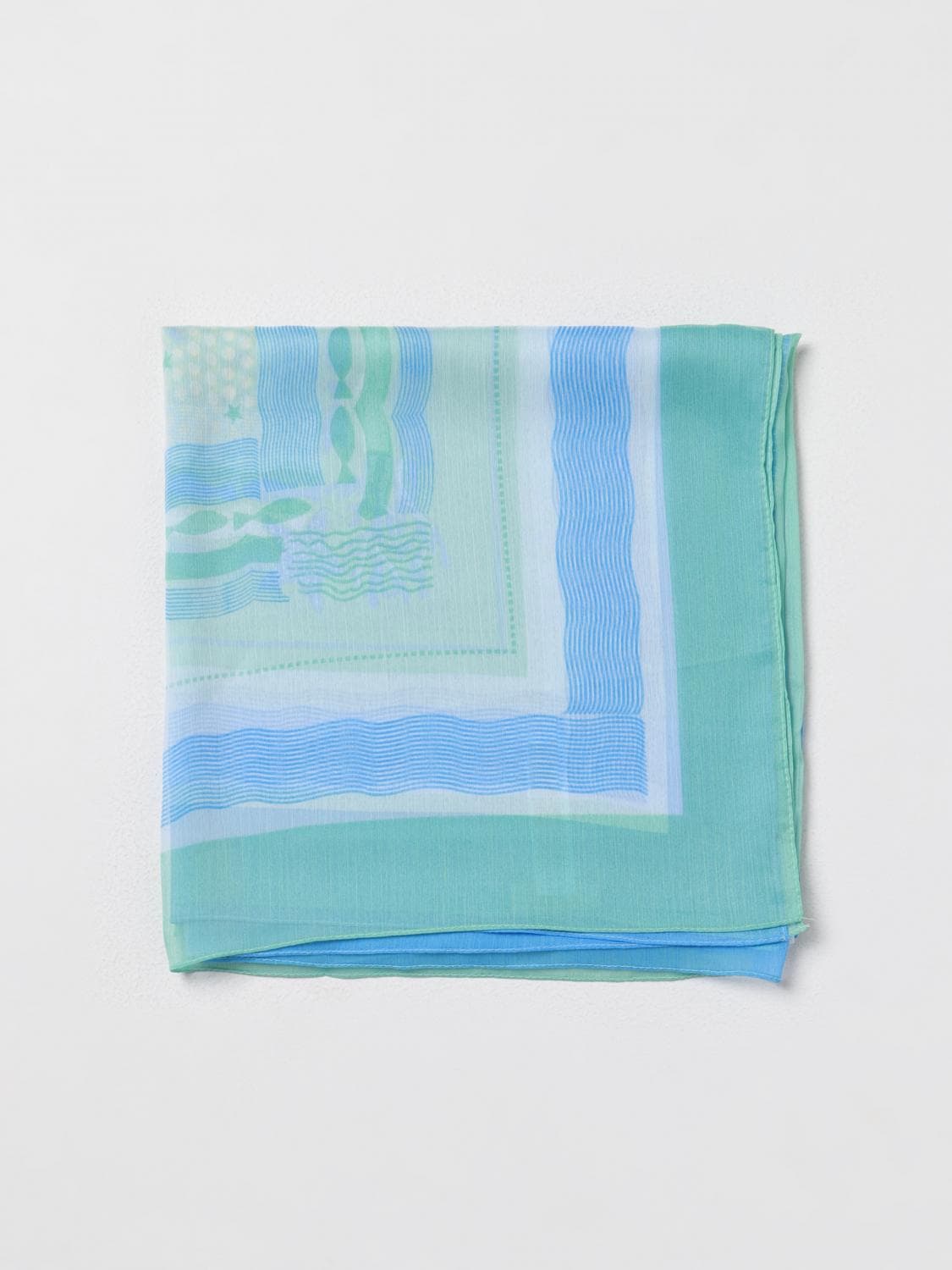 Liu Jo Neck Scarf Woman color Gnawed Blue
